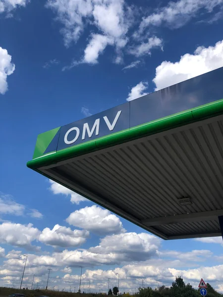 Praga República Checa Julio 2020 Omv Austria Mineral Oil Administration — Foto de Stock