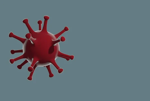 Covid Coronavirus Virus Bacteria Ілюстрація — стокове фото