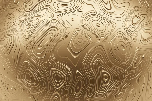 Gold Background Abstract Pattern Golden Surface Illustration Stock Image