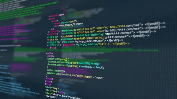 Digital program code — Stock Photo © zothen #2769279