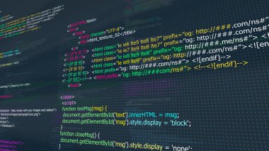 Kod, Html web programlama arka plan