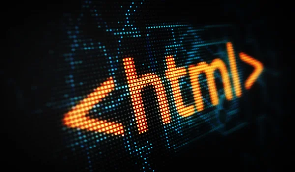 Code, HTML web programming background — Stock Photo © spainter_vfx ...