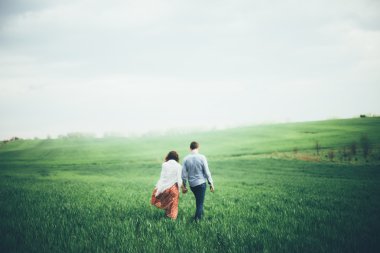 Fotoğraf yeşil bahar görünümü ot ot 