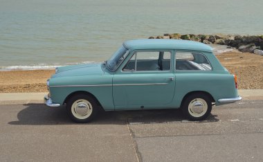 Klasik ışık mavi Austin A40