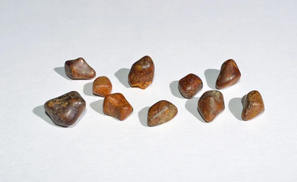 Gallstones on a white background — Stock Photo, Image