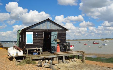  Felixstowe feribot Limanı Master Hut'ta