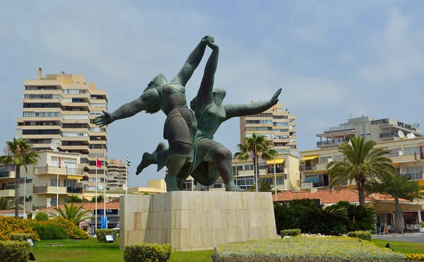 Arte público y arquitectura de Torremolinos Andalucía España . —  Fotos de Stock