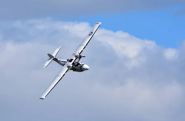 Ickwell Bedfordshire Angleterre Septembre 2020 Bateau Volant Pby Catalina Miss — Photo