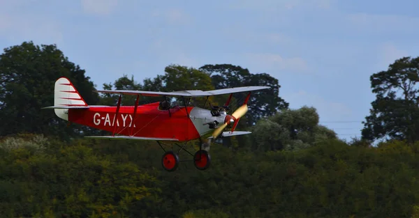 Ickwell Bedfordshire England September 2020 Südliches Martlet Flugzeug Des Jahrgangs — Stockfoto