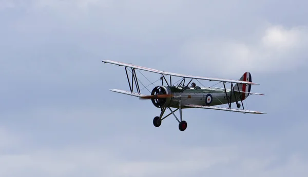 Ickwell Bedfordshire Inglaterra Septiembre 2020 Vintage 1931 Avro 621 Tutor — Foto de Stock