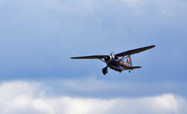 ICKwell, BEDFORDSHIRE, İngiltere - 06 Haziran 2021: Westland Lysander 1938 Uçağı.
