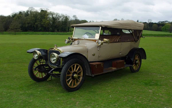 Saffron Walden Essex Angleterre Avril 2016 Vintage 1914 Sunbeam Motor — Photo