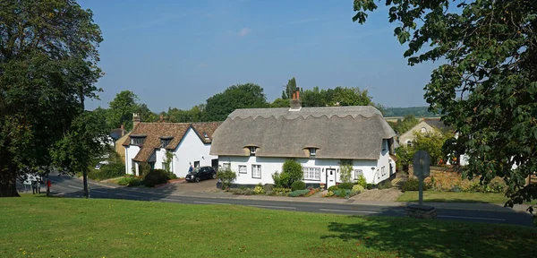 Cottages Nel Centro Del Villaggio Abbotsley Cambridgeshire — Foto Stock