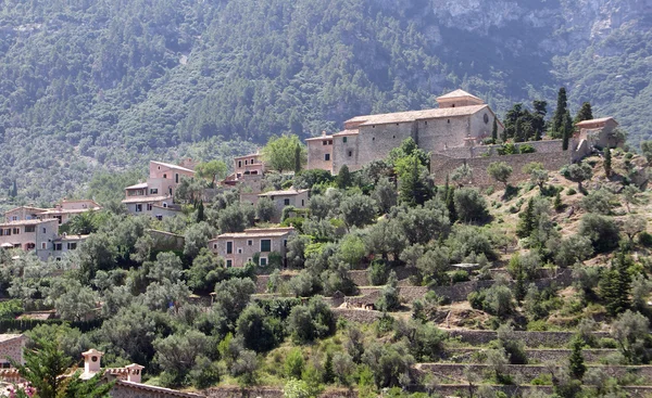 Vista de Deia Mallorca Espanha — Fotografia de Stock