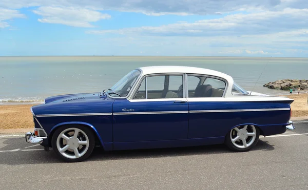 Bir klasik Humber asası Motor araba sahil üzerinde