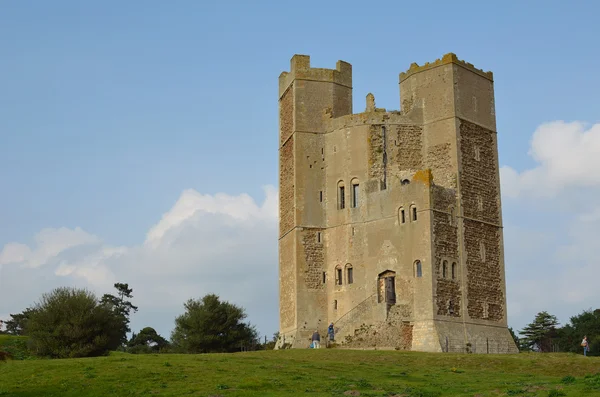 Orford Castle w Suffolk otwarte dla publiczności. — Zdjęcie stockowe