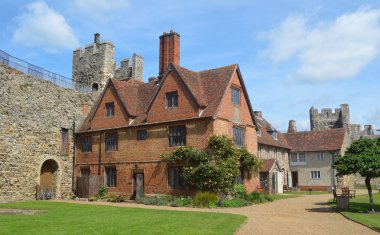 Framlingham kale fakirler Suffolk İngiltere.