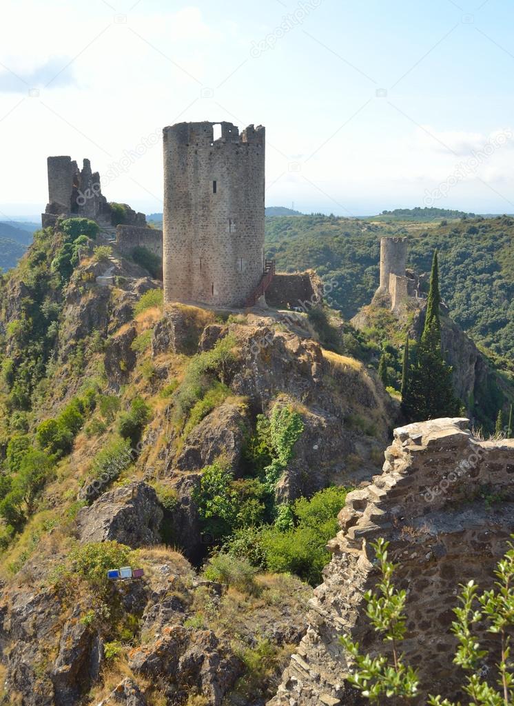 4 Castles at Lastours Castles Languedoc-Roussillon France
