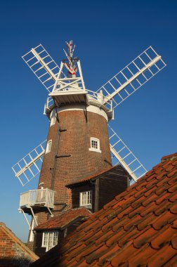 Cley yel değirmeni Kuzey Norfolk İngiltere