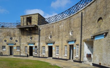 Harwich Redoubt dairesel fort Essex İngiltere