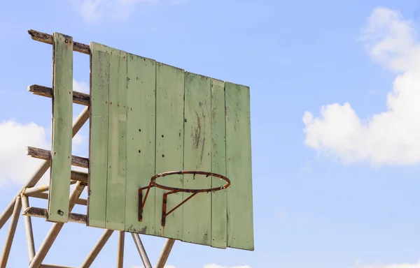 Vecchio canestro da basket — Foto Stock