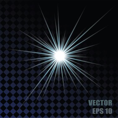 Saydamlık efektleri ışığı parlıyor. EPS 10 vektör çizim.