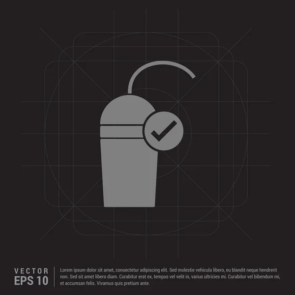 Icono de la bebida gaseosa — Vector de stock