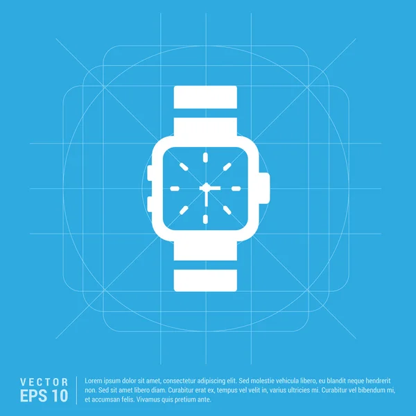 Icono reloj inteligente — Vector de stock