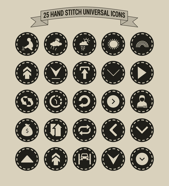 универсальный набор веб-иконок