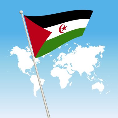 Batı Sahra bayrak simgesi