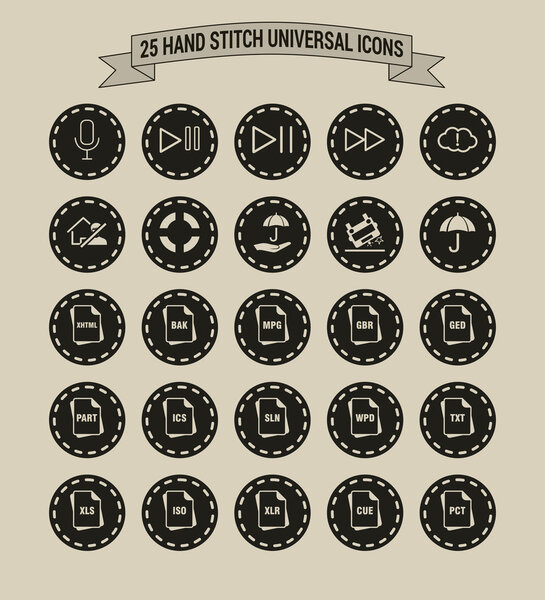 универсальный набор веб-иконок