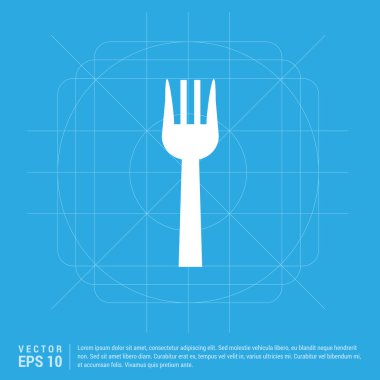 Mutfak çatalı simgesi