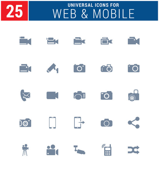 универсальный набор веб-иконок