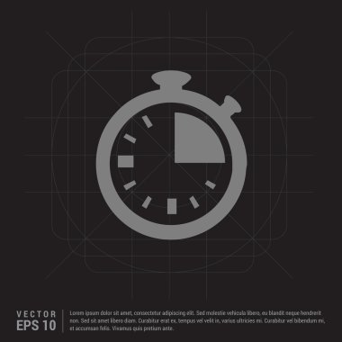 Saat simgesi. Saat simgesini