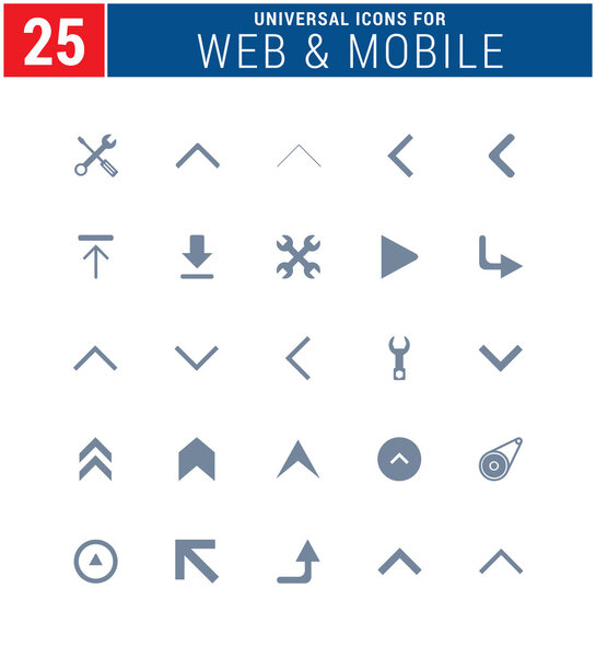 универсальный набор веб-иконок