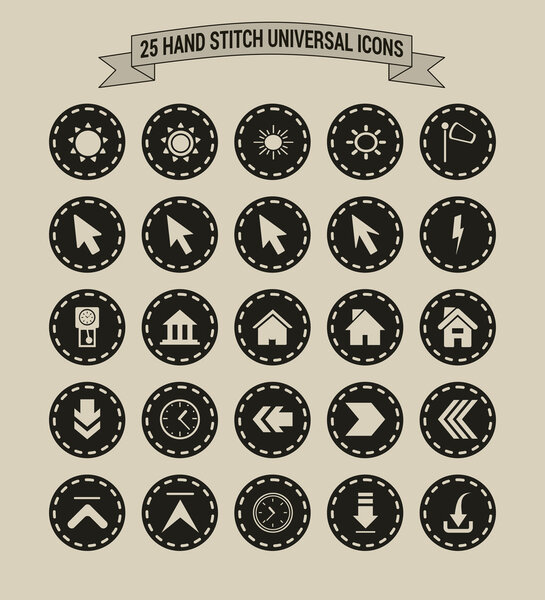 универсальный набор веб-иконок