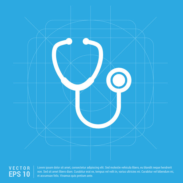 medical stethoscope icon