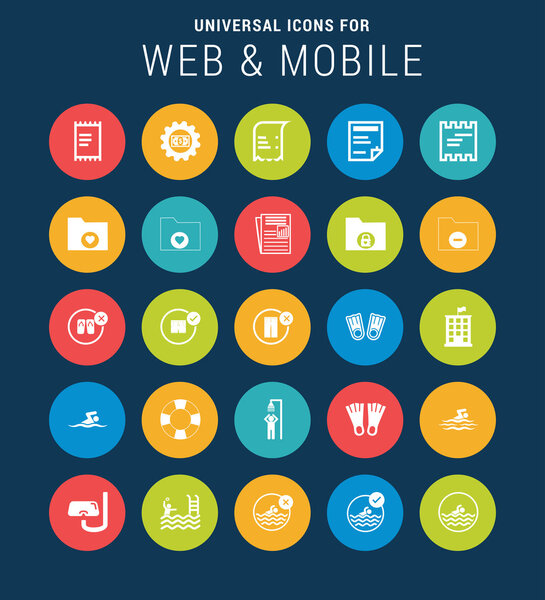 универсальный набор веб-иконок
