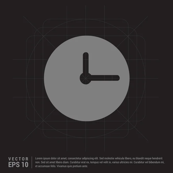 Time, clock icon — Stock Vector