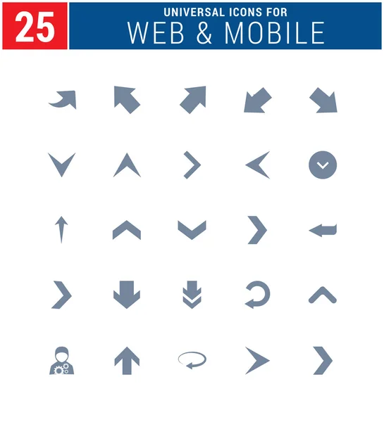 Universal Web Icons Set — Stock Vector