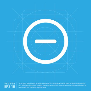 Eksi işareti simgesi