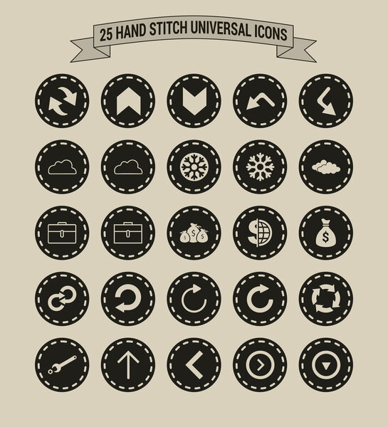 универсальный набор веб-иконок