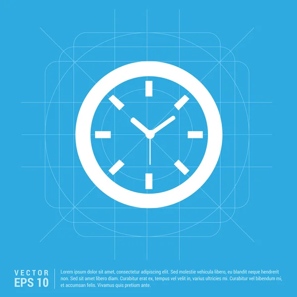 Часу годинник значок — стоковий вектор