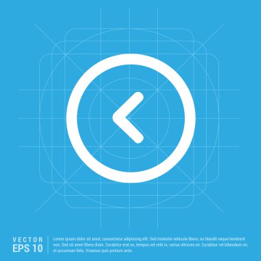 geri veya önceki simgesi