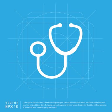 Sağlık stetoskop simgesi