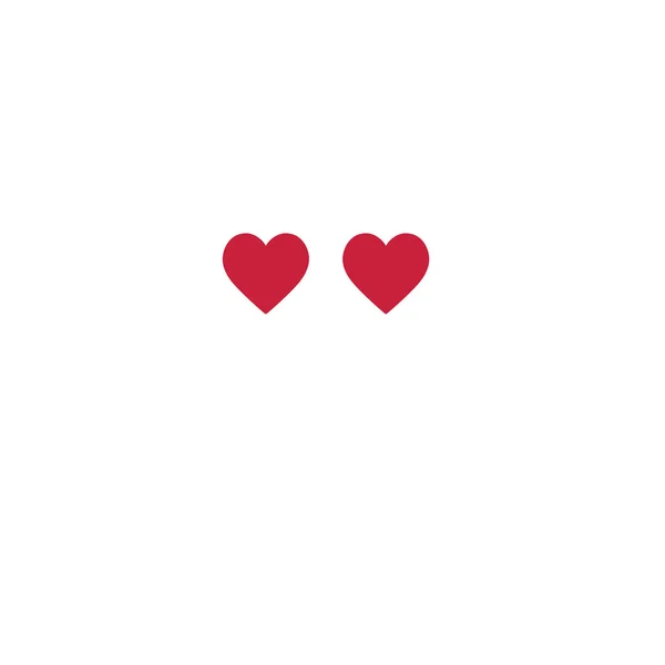 Valentines cœurs signes . — Image vectorielle