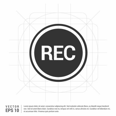 Rec, kayıt simgesi