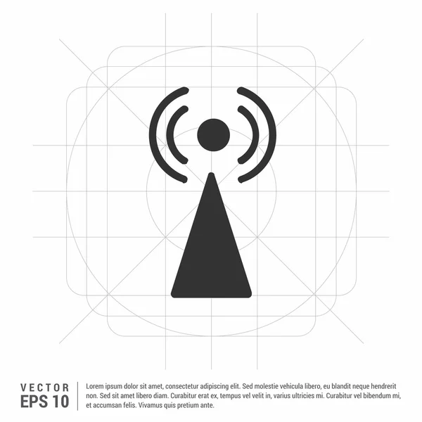 Icono de señal wifi — Archivo Imágenes Vectoriales