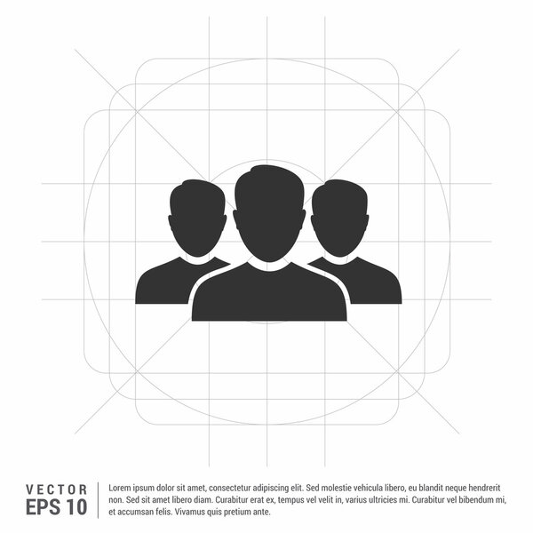 Иконка группы людей
.