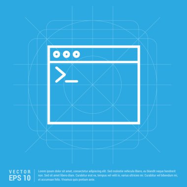 Bilgisayar programlama kodu simgesini